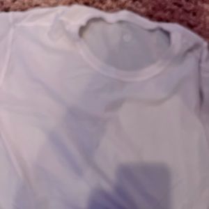 lululemon white cates tee